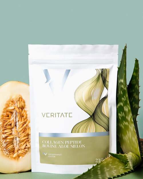 Коллаген Пептид Говяжий Алоэ Дыня, 210 грамм